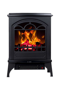 Окремо стоячий декоративний електрокамін обігрівач Aflamo Hoover електричний камін для квартири, дачі 42 см