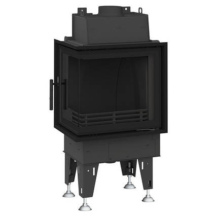 Кутова повітряна камінна топка на дровах тривалого горіння Bef Passive 6 CL/CP, фото 1