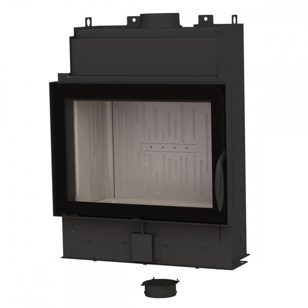 Сталева дров'яна камінна топка для повітряного опалення будинку BEF Fire Wolf 7