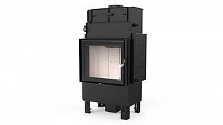 Сталева камінна топка тривалого горіння з водяним контуром DEFRO Home NAVI SM