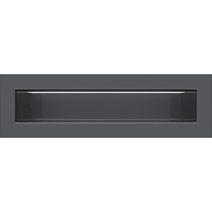 Вентиляційна решітка Люфт 6х20 см графітова LUFT/6/20/45S/G/SF