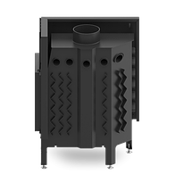 Камін топка Hitze ALBERO AL14R.H-DBI + internal bent glass, фото 4