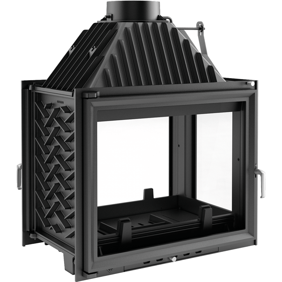 Камінна топка Kratki Amelia 25 Тунель + Правое скло