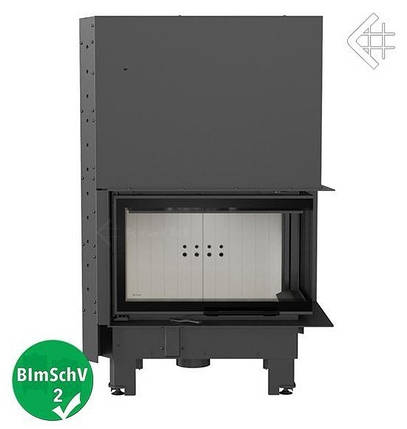 Камінна топка Kratki MBM 10 Гільйотина + Правое скло, фото 1