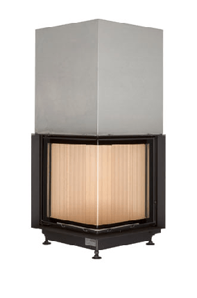 Камінна топка Brunner Eck-Kamin 57/52/52 з гільйотиною, фото 1