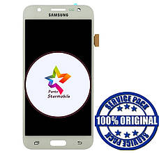 Дисплей Samsung J500 Galaxy J5 + сенсор білий, GH97-17667A