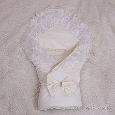 Конверт на виписку осінь, весна Чари кремовий