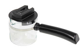 Колба скляна ємність з кришкою та ручкою для кавоварки Delonghi EC 9, 8, 7, 6, 5 (7313285439)
