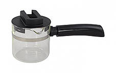 Колба скляна ємність з кришкою та ручкою для кавоварки Delonghi EC 9, 8, 7, 6, 5 (7313285439), фото 2
