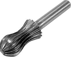 Фреза грушеподібна для металу Ø13 X 25/55 мм HSS 4241 хвостовик — Ø 6 мм Yato YT-61717