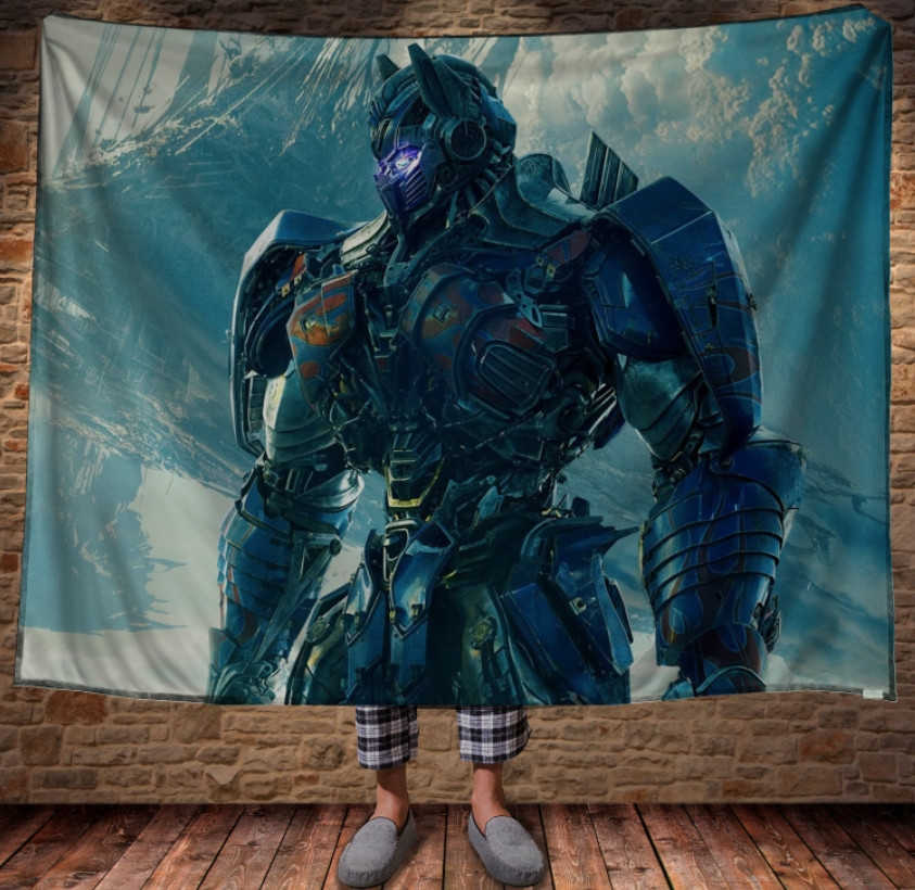 Плед з 3D принтом-The Transformers Optimus Prime