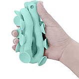 Гнучкий тримач для телефона універсальний із присосками Cute Worm Lazy Holder Black, фото 7