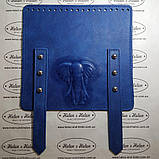 Декоративний хлястик для клапана 2*18. Цвет "Василек"., фото 2