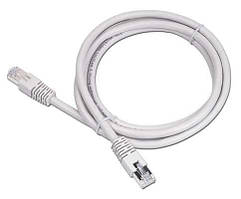 Кабель мережевий RJ45 0.5м Cablexpert PP12-0.5M, сірий (вита пара)