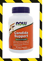 Now Foods, Candida Support, от Кандиды Candida albicans 90 растительных капсул