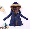 Жіноче пальто утеплене-куртка, фото 9