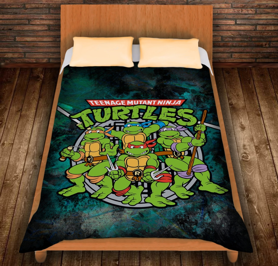 Плед з 3D принтом-Turtles