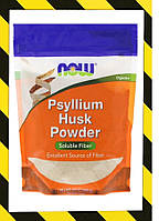 Now Foods, Порошок із лушпиння насіння подорожника, Psyllium = Псиліум подорожник 680 г