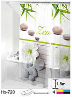 Шторка для ванной комнаты Дом на все 100 Zen 180х180 см