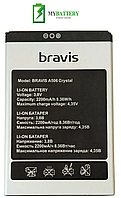 Оригинальный аккумулятор АКБ батарея Bravis A506 Crystal Li-ion 3.8V 2200mAh