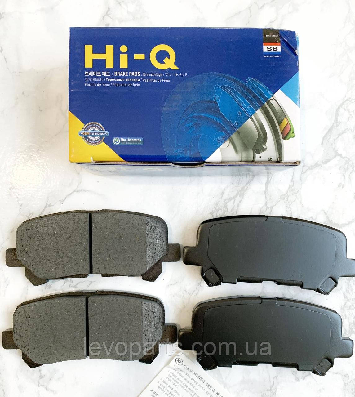 Гальмівні колодки задні Acura MDX / Honda Pilot (Акура/Хонда Пілот) Hi-Q SP1461, фото 1