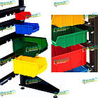 Ящик для метизів 350х210х200 мм, лоток для дрібного товару 700 В/С, із вторинної сировини, фото 8