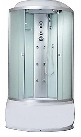 Душовий бокс Vivia 95 CH W 90x90x215 глибокий піддон