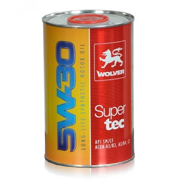 Масло WOLVER Supertec 5W-30, API SN/CF 1л