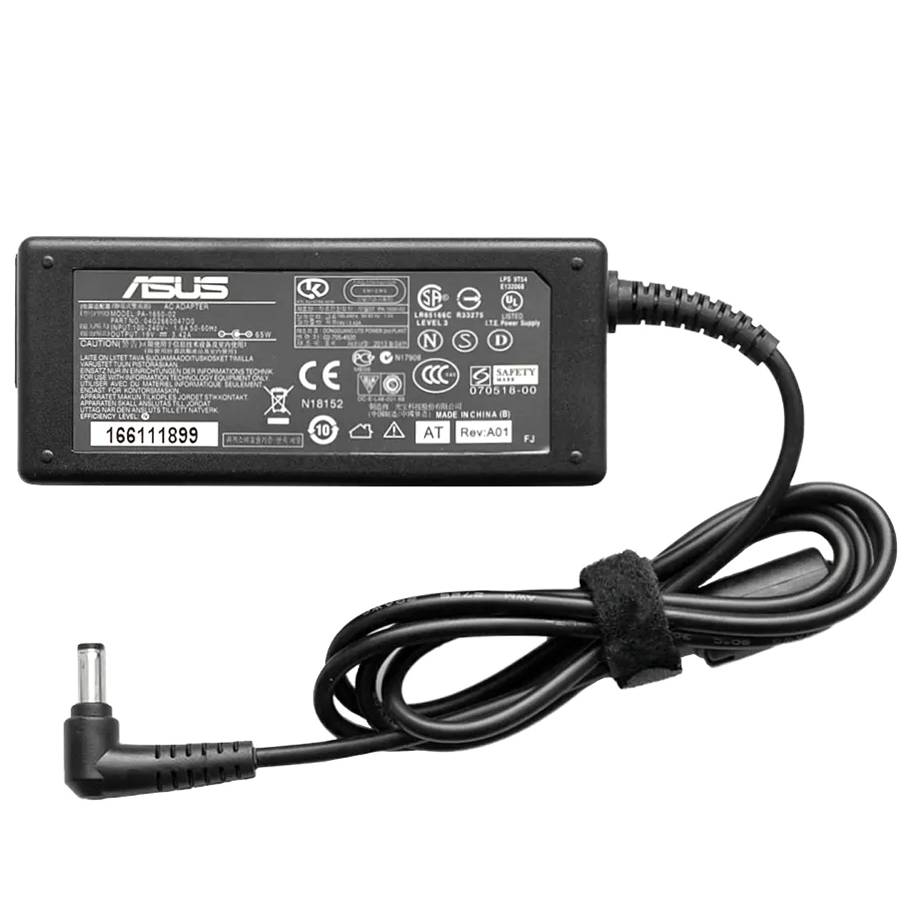 Зарядний пристрій мережевий адаптер для ноутбука ASUS 19 V 3.42 A 65 W штекер 5.5*2.5 Блок живлення для ноутбука, фото 1