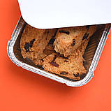 Контейнер алюмінієвий 430мл з фольги SP 24L 144х119х40мм 100шт без кришки, фото 3