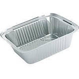 Контейнер алюмінієвий SP 64L 960мл 218х155х40 мм 100шт без кришки, фото 5