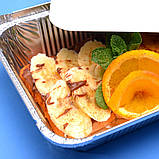 Контейнер алюмінієвий SP 64L 960мл 218х155х40 мм 100шт без кришки, фото 3