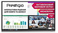 Интерактивная панель Prestigio MULTIBOARD 75" L-SERIES (UHD)