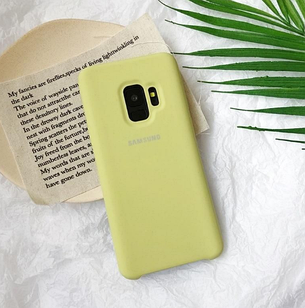 Чохол Silicone Case для Samsung Galaxy A6 plus оливковий