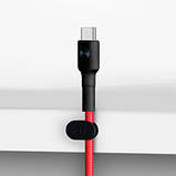 Кабель Xiaomi ZMI Micro USB Braided Cable 1m Red (AL603), фото 3