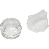 Скляна кришка плафона лампи духової шафи Bosch 647309 PR1