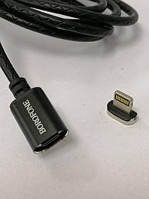 USB кабель Borofone BU1 MagJet Magnetic Connector Lightning