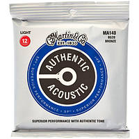 Струны Martin MA140 Bronze 80/20 Light 12-54