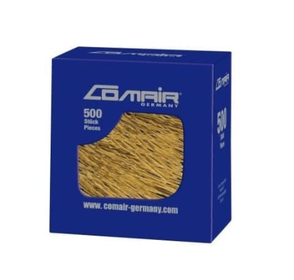 Шпильки Comair  золотисті 4,5 см 500 шт, фото 1