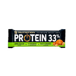 Протеїнові батончики GO ON - Protein Bar 33% (Без цукру) - 50 грам Солена карамель