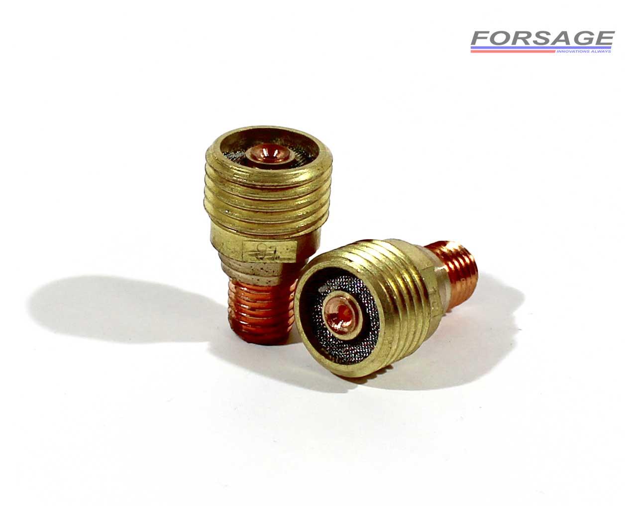 Корпус цанги короткий з газової лінзою WP-9/20 1,6 ММ (45V43), фото 1