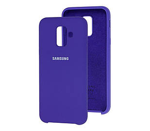 Чохол Silicone Case для Samsung Galaxy A6 (А600) фіолетовий