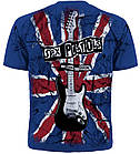 Футболка Sex Pistols "God Save The Queen" (blue t-shirt), Розмір XXL, фото 2