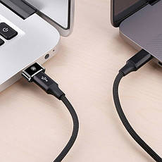 Перехідник Baseus Type-C на USB 2.0 480Mbps Чорний (CAAOTG-01), фото 5