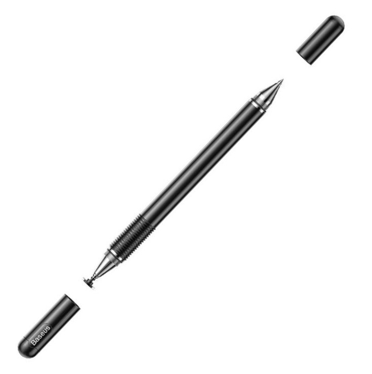 Стилус+ручка для смартфона/планшета Baseus Household Pen Чорний (ACPCL-01)