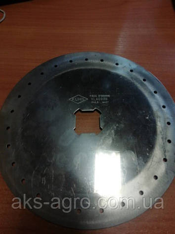 VLA0998 ОРИГІНАЛ Диск апарату висівний кукурудза (d=4.5, 27отв) КУН Planter ОРИГІНАЛ, фото 1