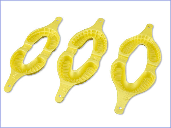 Mirafluor Tray Двухсторонние аппликационные капы для фторирования зубов, размер M, 1 шт. - фото 3 - id-p1173243389