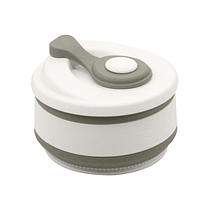 Багаторазовий складаний силіконовий стакан з кришкою Collapsible coffee cup 350 мл, фото 4