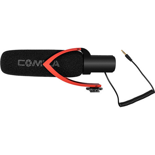 Мікрофон Comica Audio CVM-V30-PRO-R Supercardioid Directional Shotgun with Mic Jack 3.5 (Red)