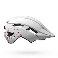 Велосипедний велошолом Bell Sidetrack II MIPS Bike Helmet Stars Gloss White Універсальний розмір(50-57cm)